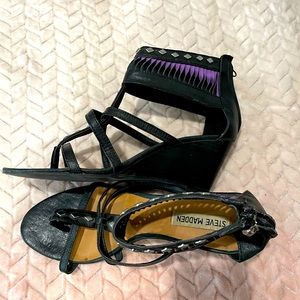 Steve Madden heeled leather sandals